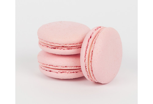 Макарон Малина-белый шоколад